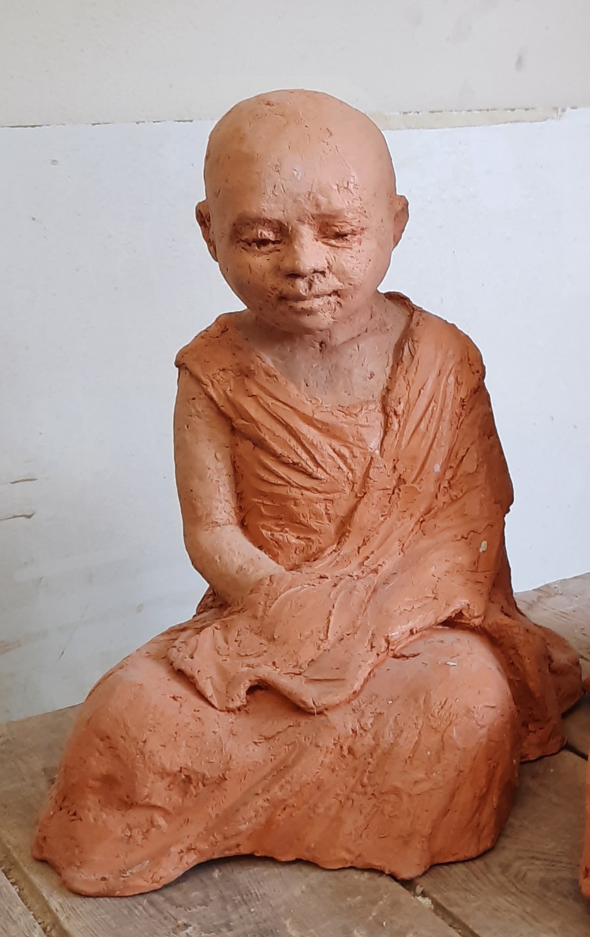 Anette van Stekelenburg : " Tibetaanse monnik " € 850.00